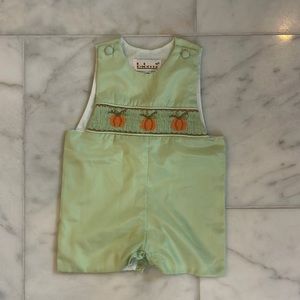 Pumpkin smocked Jon Jon